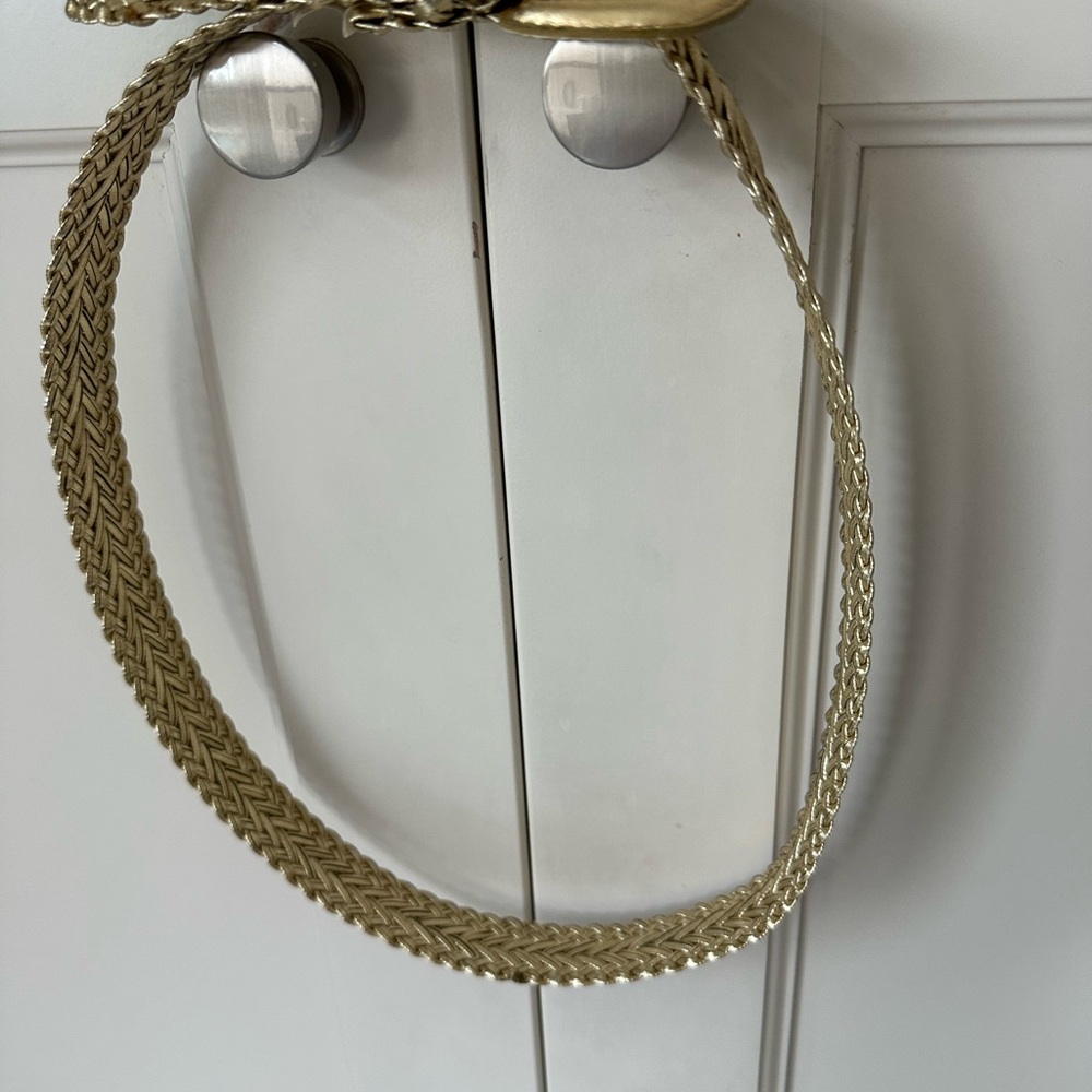Elegant Gold Braided Belt - Picture 3 of 3
